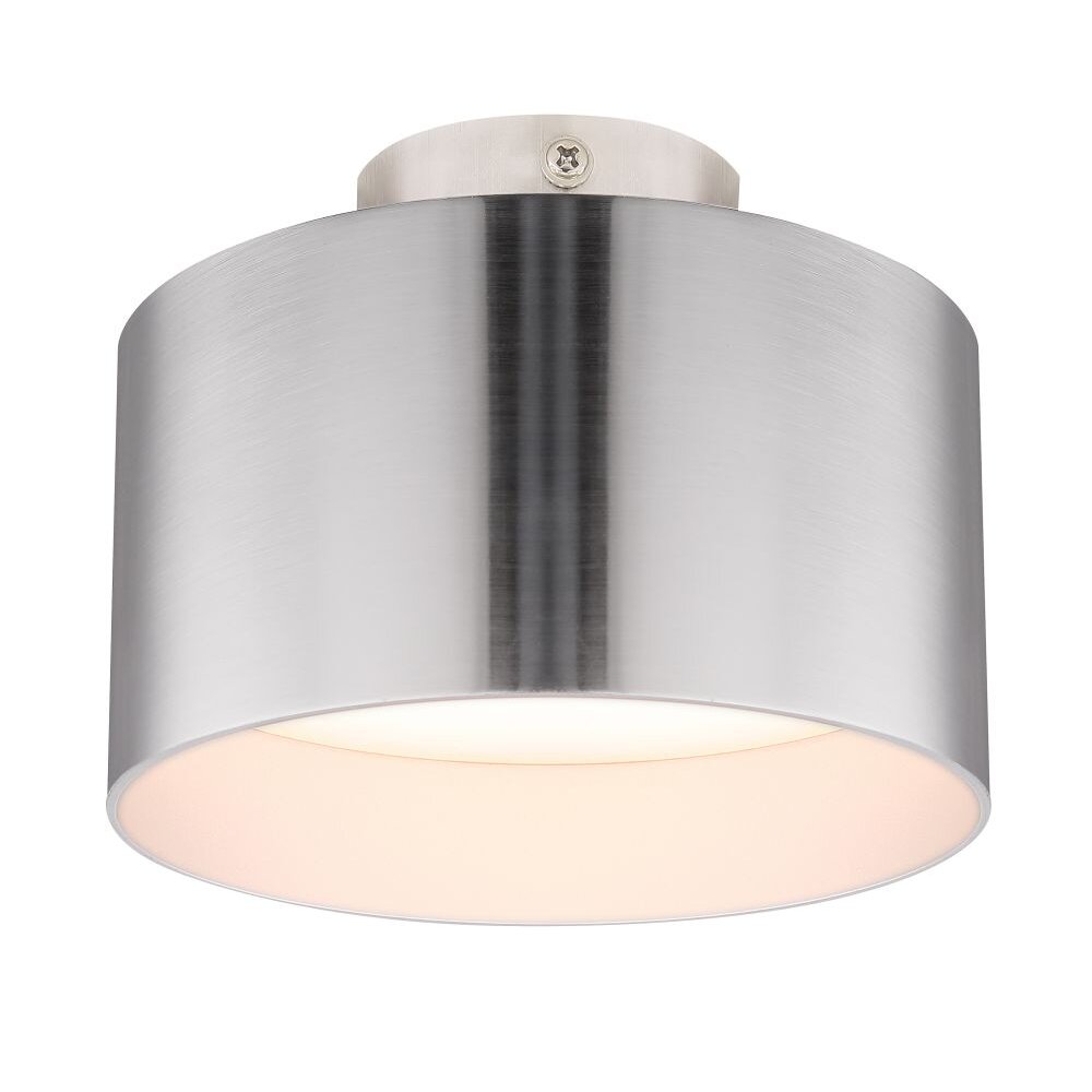 Globo JENNY Deckenleuchte LED Nickel-Matt, 1-flammig main product photo