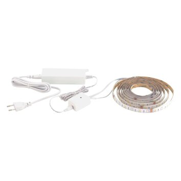 EGLO LED-STRIPE-A Leuchtband Weiß, 1-flammig, Fernbedienung