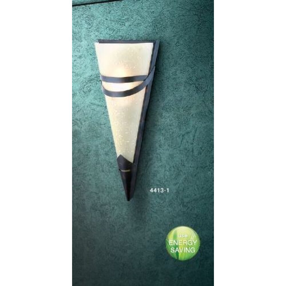 Globo RUSTICA Wandleuchte Braun, Rostfarben, 1-flammig main product photo