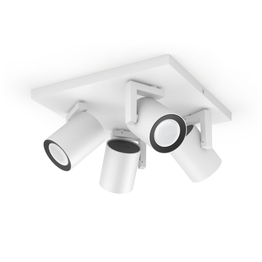 Philips Hue Ambiance White & Color Argenta Wand-/Deckenspot Erweiterung Weiß, 4-flammig, Farbwechsler main product photo