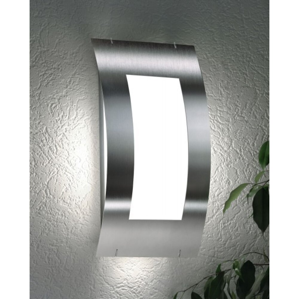 CMD Aqua Quadrat Wandleuchte Edelstahl, 1-flammig main product photo