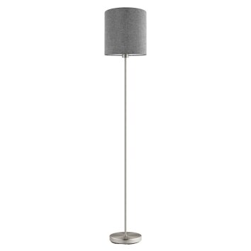 Eglo PASTERI Stehleuchte Nickel-Matt, 1-flammig