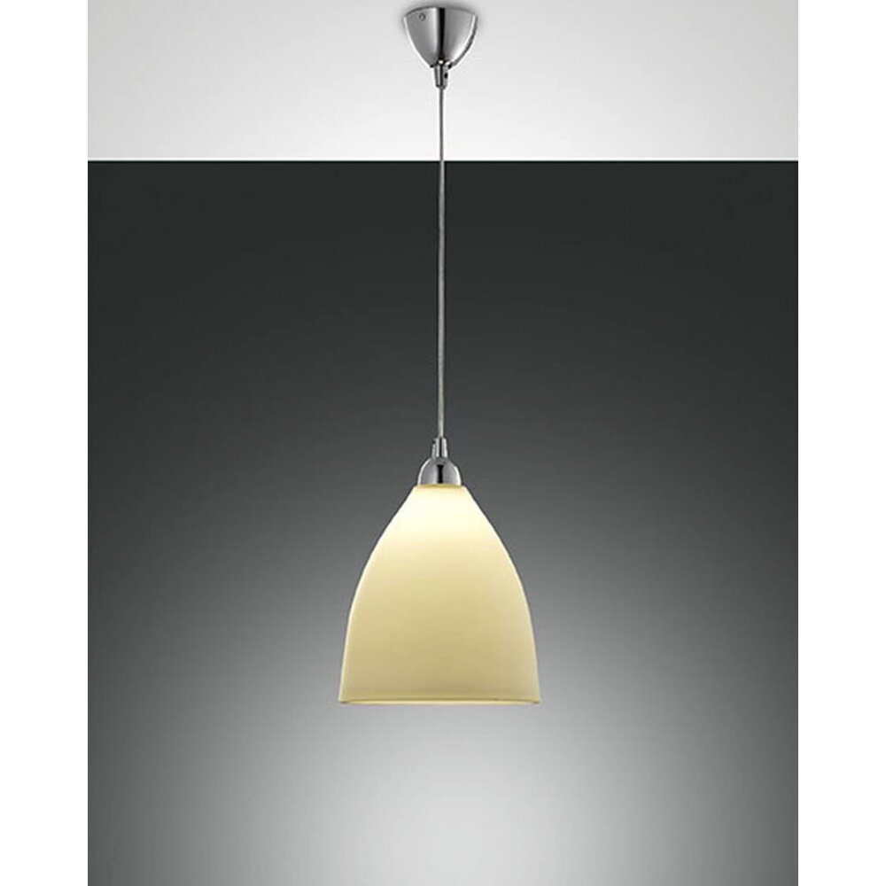 Fabas Luce PROVENZA Hängeleuchte Chrom, 1-flammig main product photo