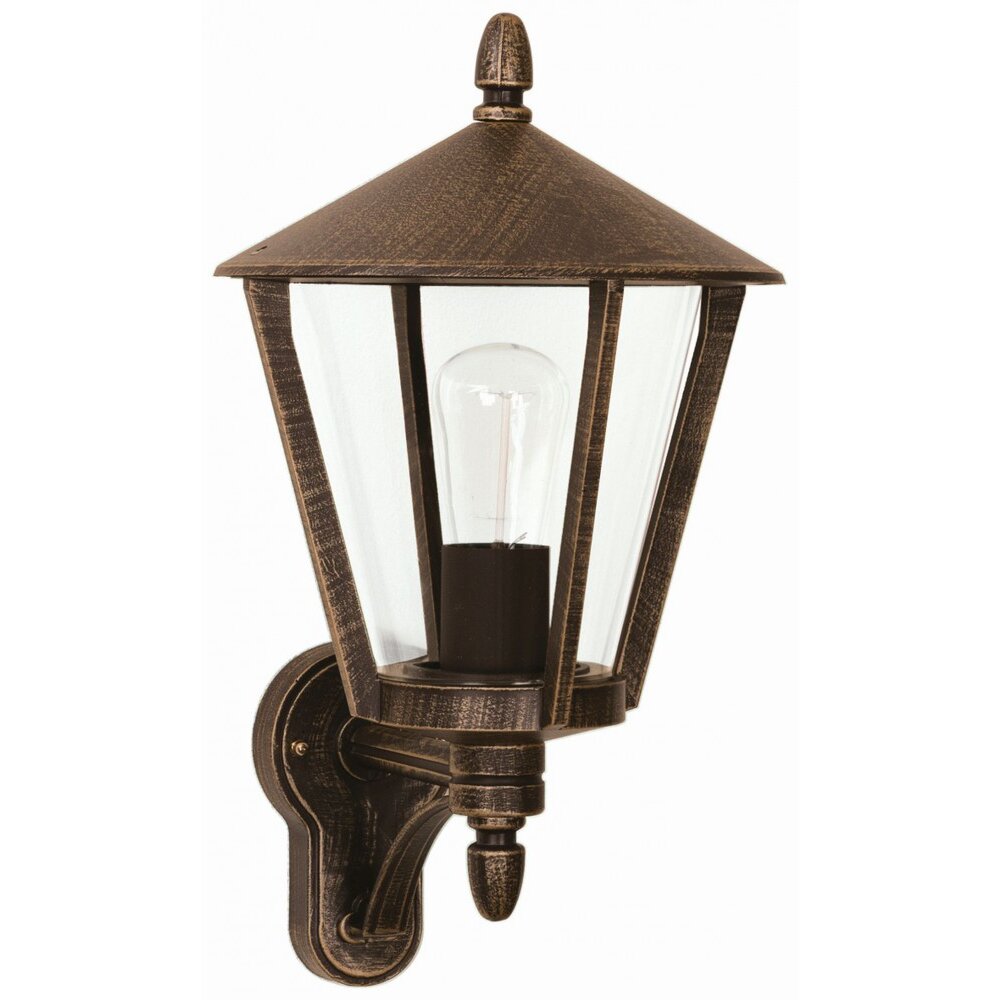 Albert Leuchten 814 Außenwandleuchte Braun, Messing, 1-flammig main product photo