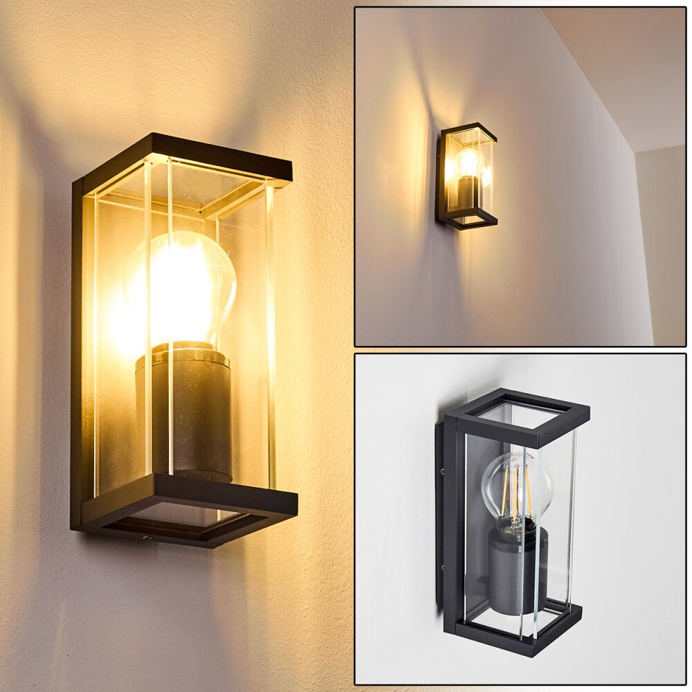 Skeldegaard Außenwandleuchte Schwarz, 1-flammig main product photo