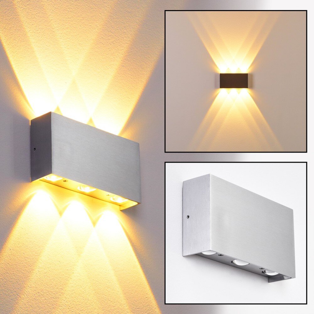 Lente Wandleuchte LED Aluminium, 6-flammig main product photo