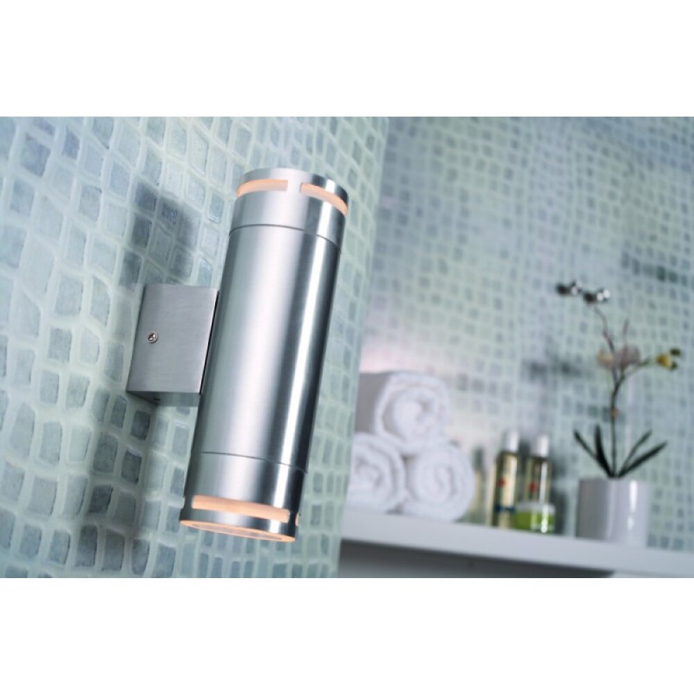 Nordlux CAN Außenwandleuchte Aluminium, 2-flammig main product photo