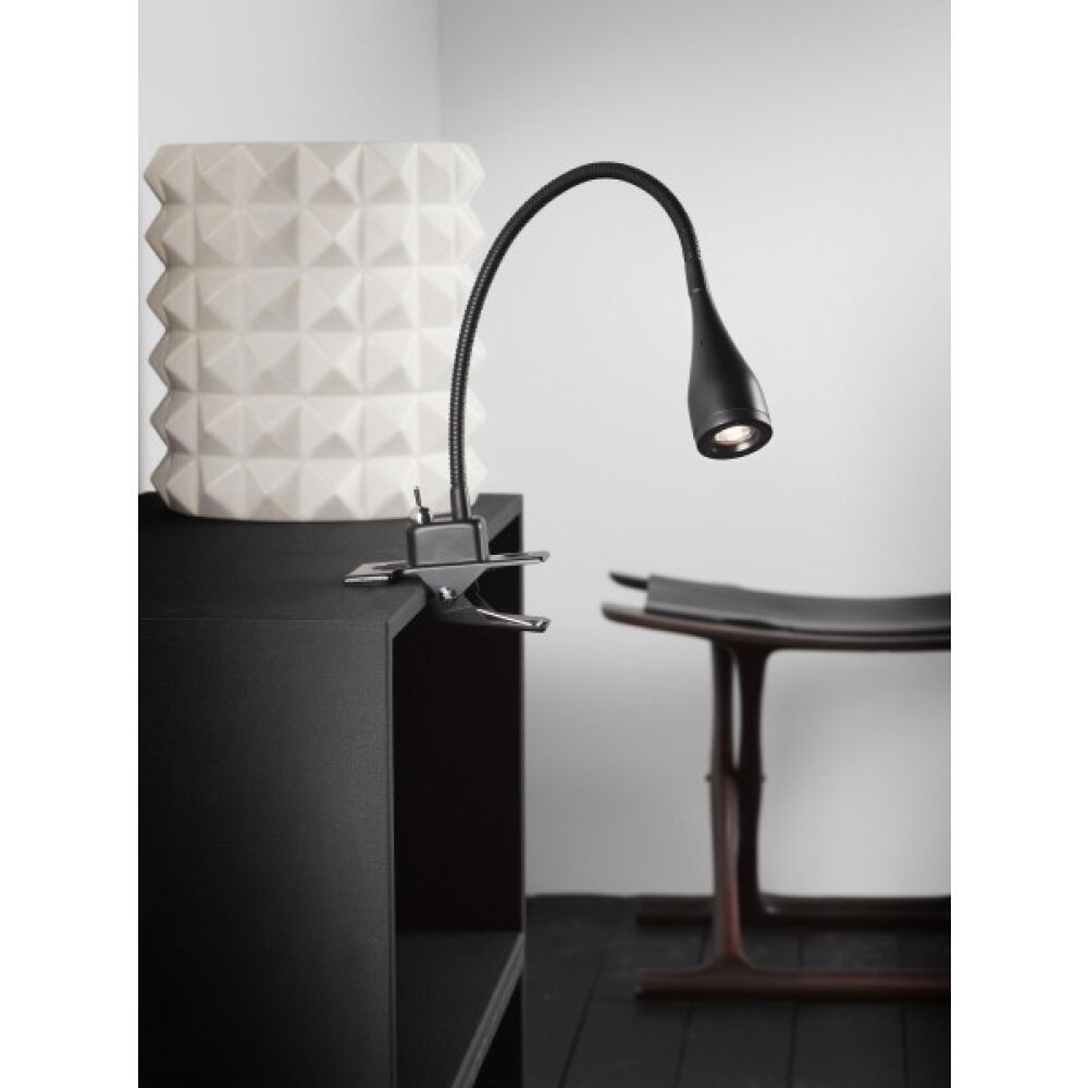 Nordlux MENTO Klemmleuchte LED Schwarz, 1-flammig main product photo