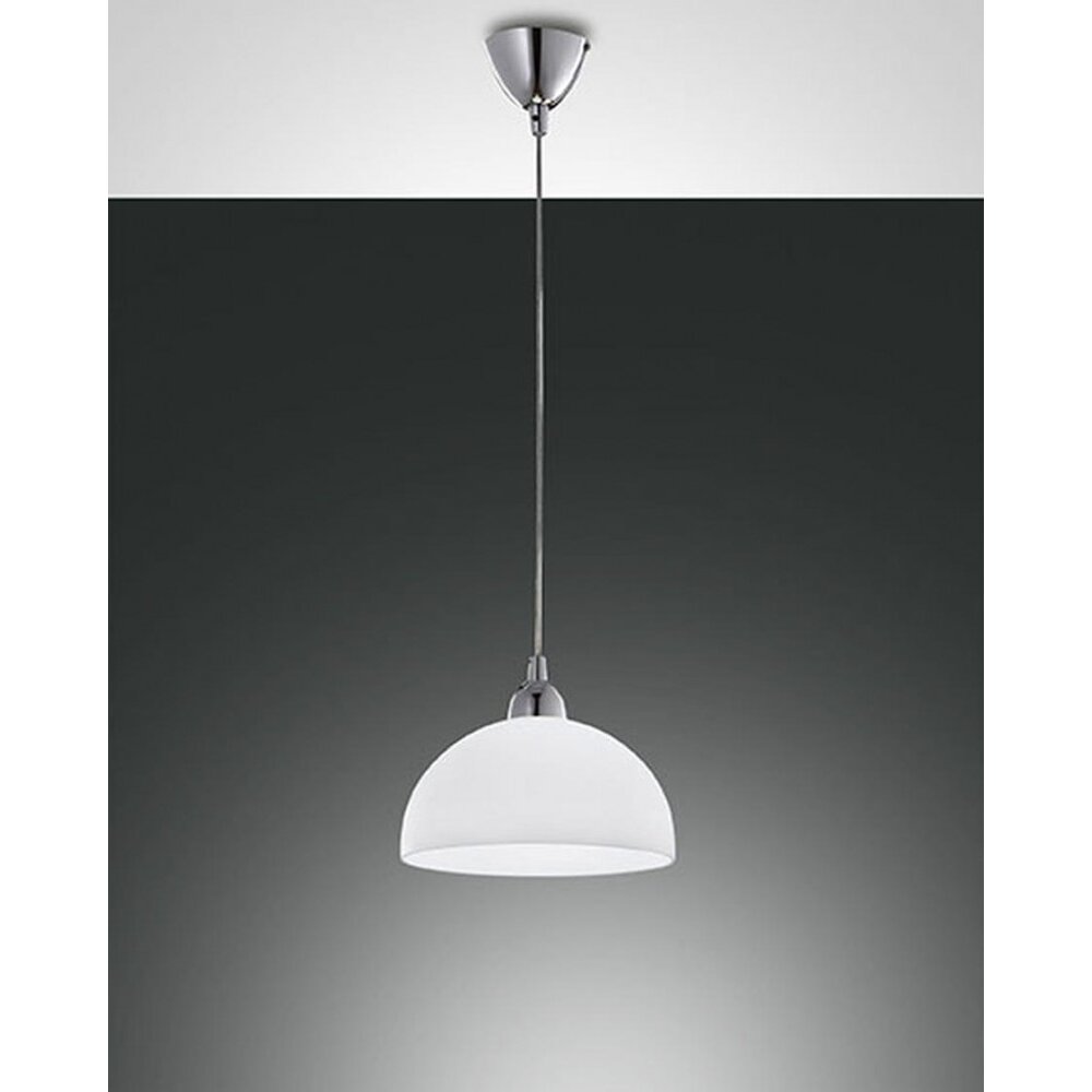 Fabas Luce NICE Hängeleuchte Chrom, 1-flammig main product photo
