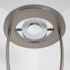 Watino Deckenfluter LED Nickel-Matt, 3-flammig