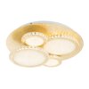 Globo TILO Deckenleuchte LED Gold, 1-flammig