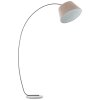 Brilliant Brok Bogenlampe Grau, 1-flammig