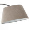 Brilliant Brok Bogenlampe Grau, 1-flammig