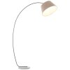 Brilliant Brok Bogenlampe Grau, 1-flammig