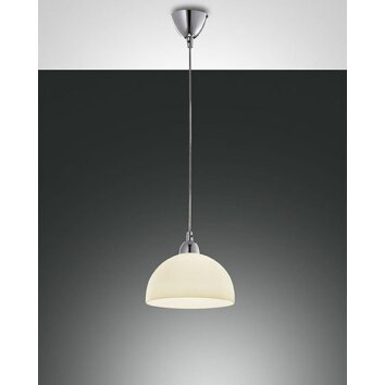 Fabas Luce NICE Hängeleuchte Chrom, 1-flammig