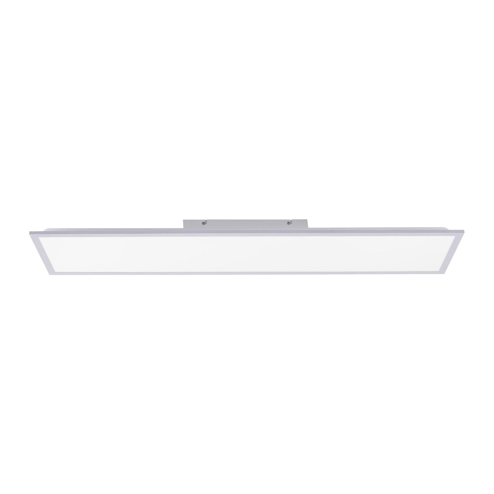 Leuchten Direkt FLAT Deckenpanel LED Silber, 1-flammig, Fernbedienung main product photo