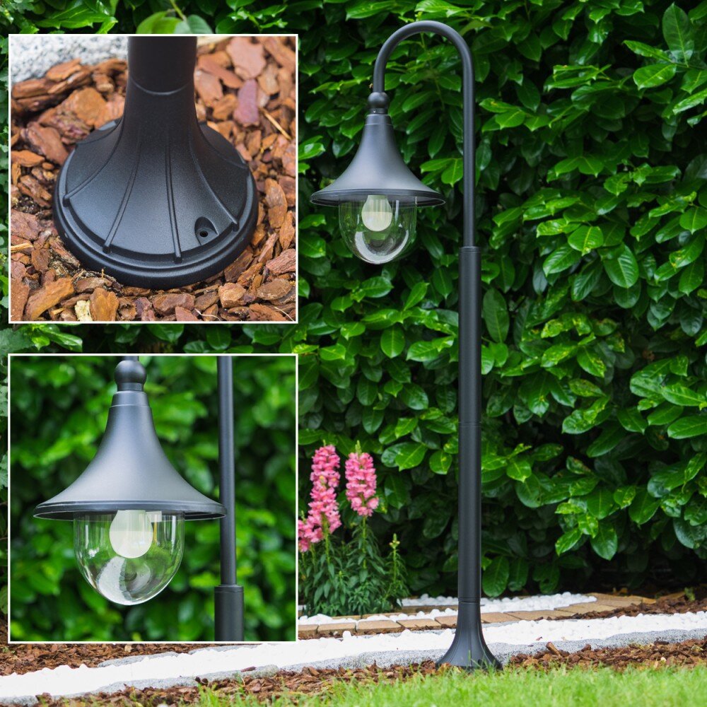 Elgin Wegeleuchte Schwarz, 1-flammig main product photo