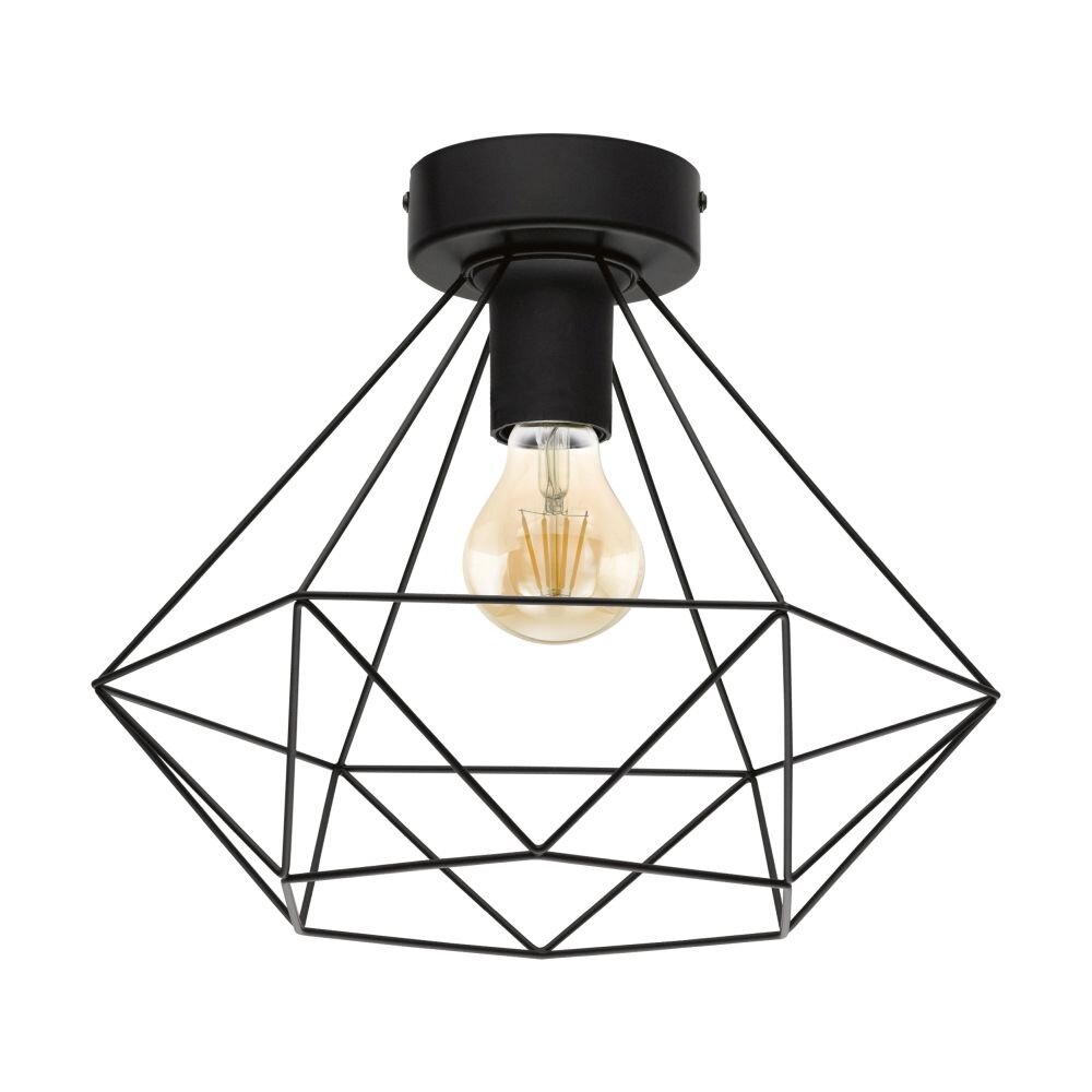 EGLO TARBES Deckenleuchte Schwarz, 1-flammig main product photo