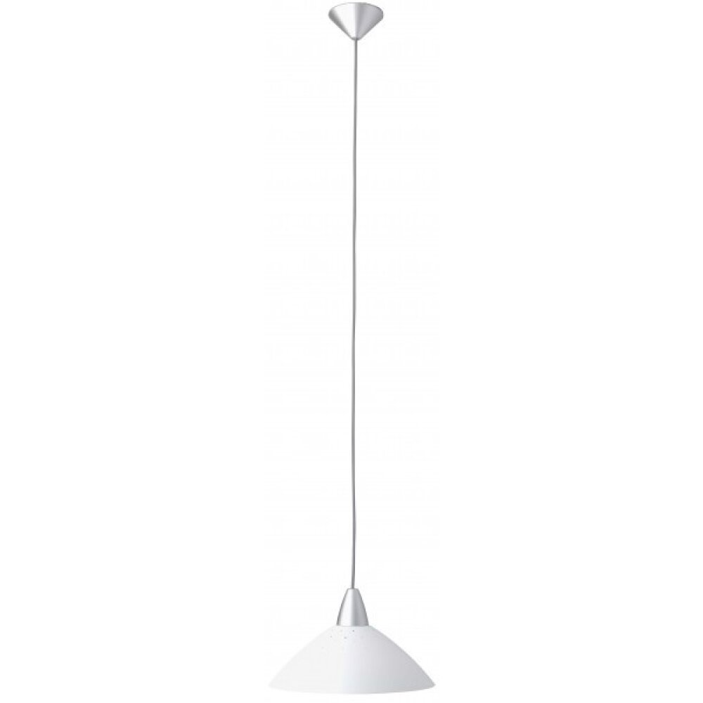 Brilliant Logo Pendelleuchte Weiß, 1-flammig main product photo