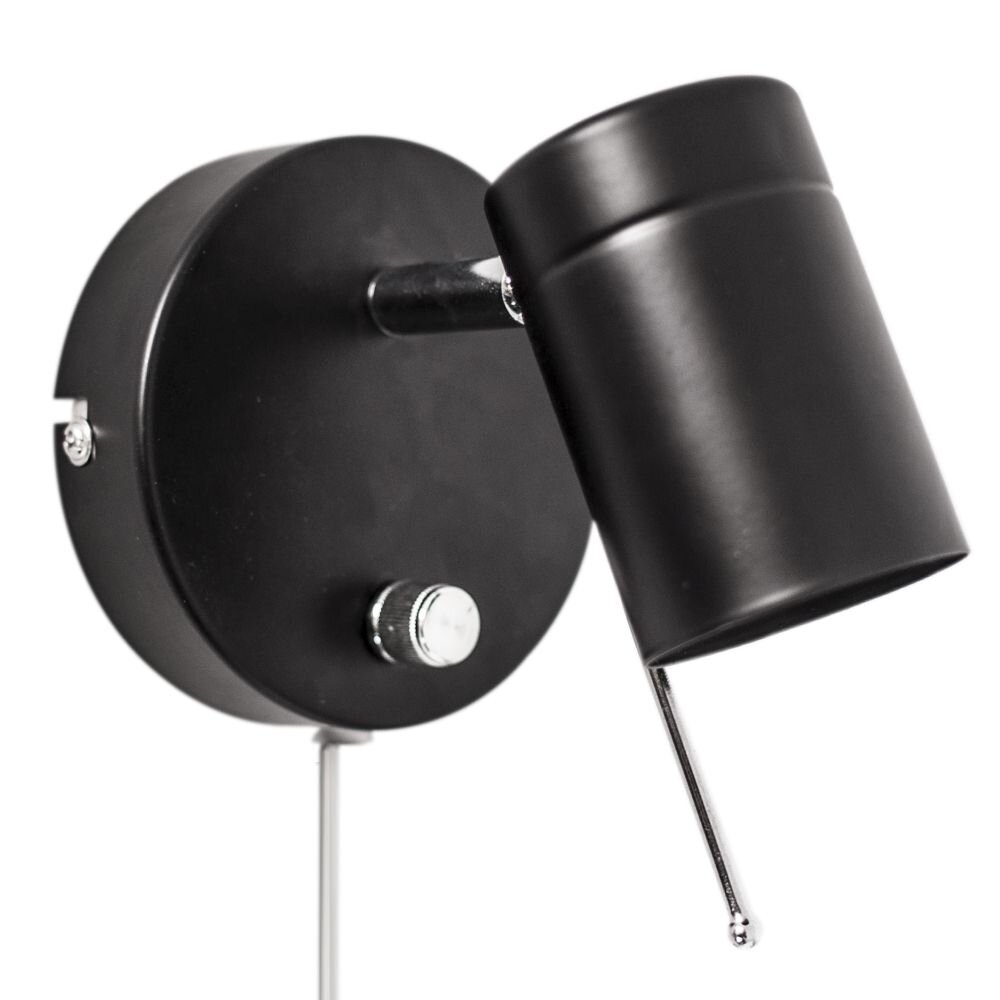 By Rydens Correct Wandleuchte Schwarz, 1-flammig main product photo