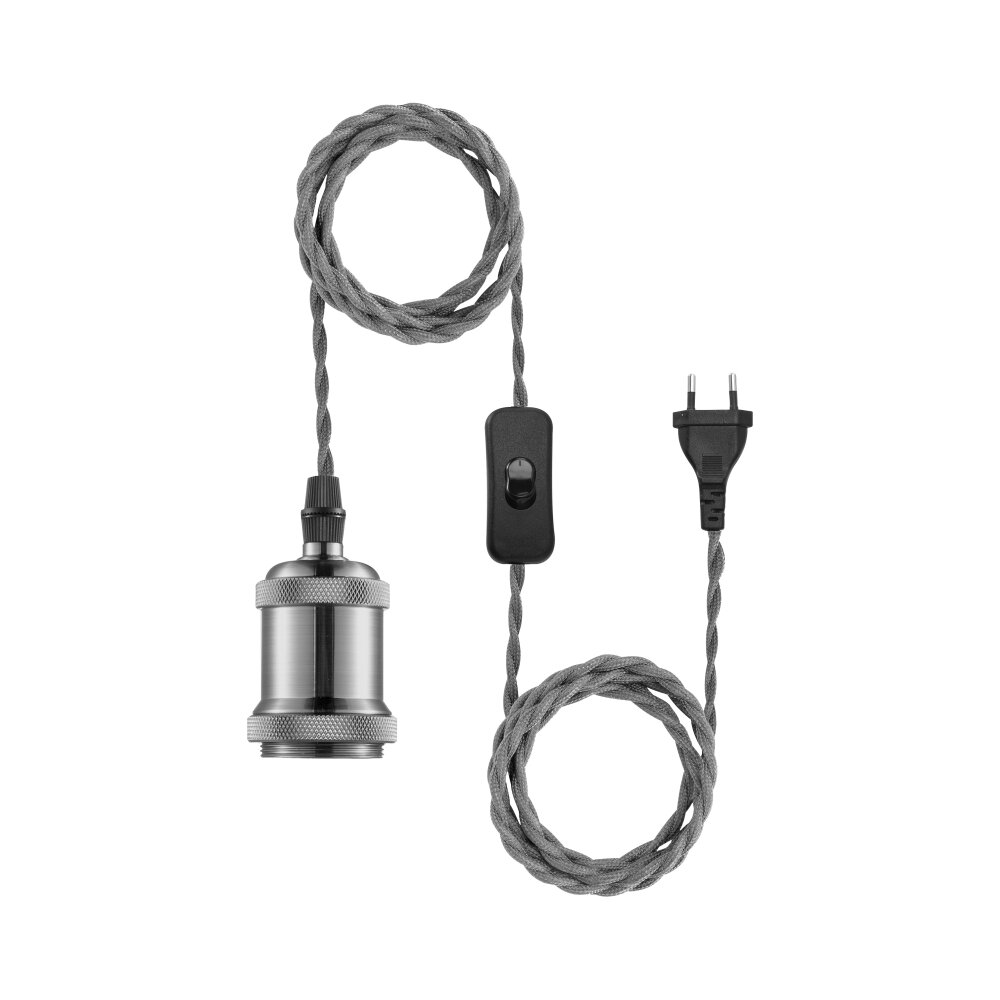 Leuchten Direkt HOLD IT Kabelset Edelstahl, 1-flammig main product photo