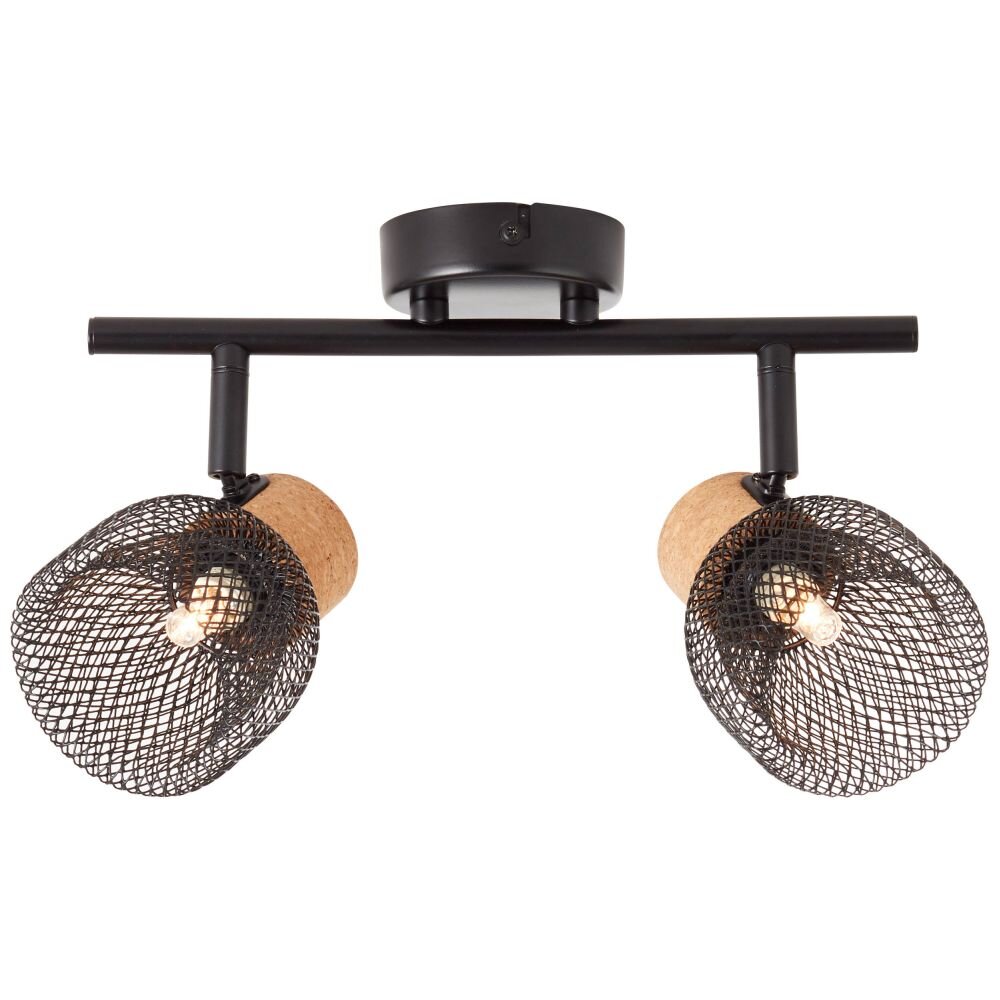 Brilliant Flaka Strahler Schwarz, 2-flammig main product photo