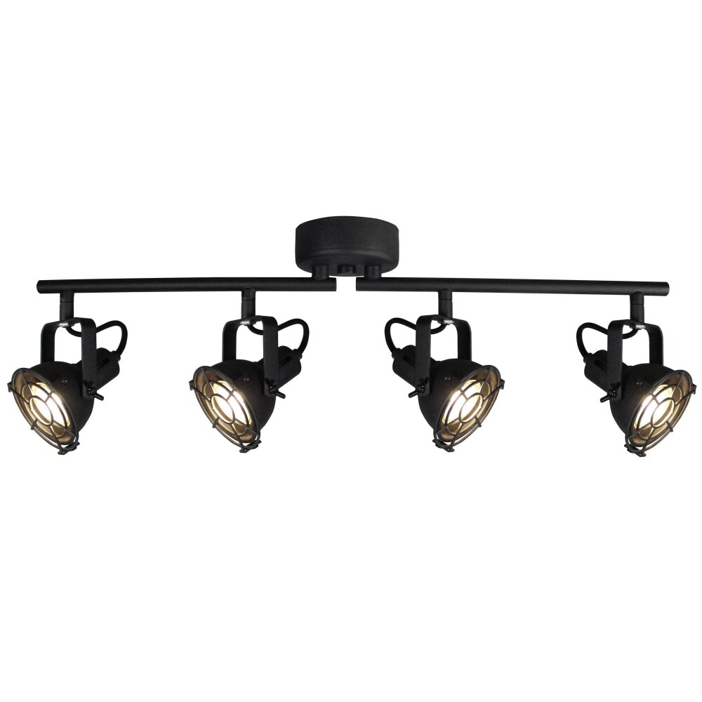 Brilliant Leuchten Jesper Deckenspot LED Schwarz, 4-flammig main product photo