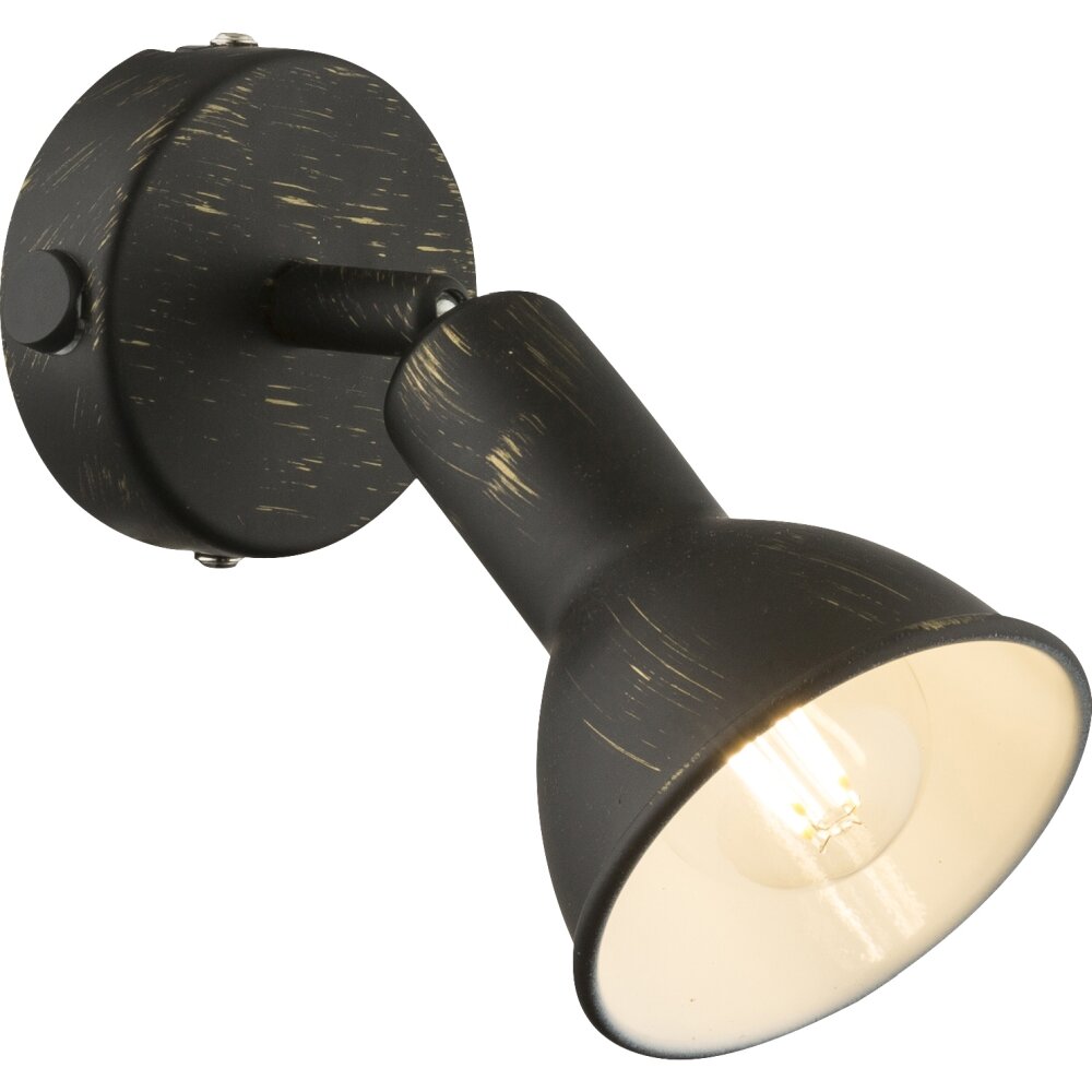 Globo NAMUS Wandstrahler Schwarz, 1-flammig main product photo