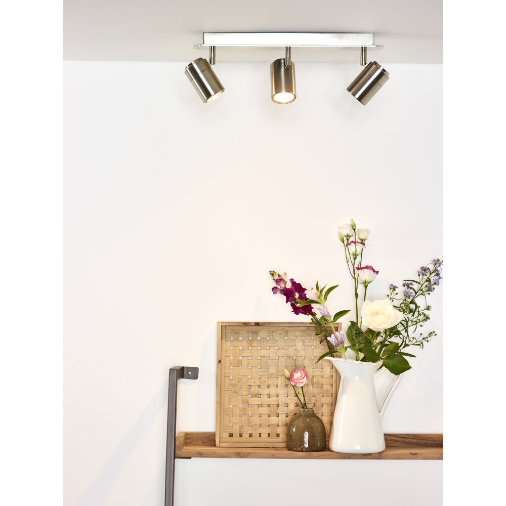 Lucide LENNERT Deckenleuchte LED Chrom, 3-flammig main product photo