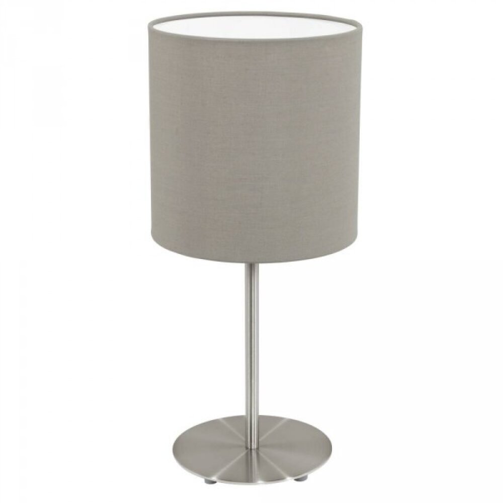 Eglo PASTERI Tischleuchte Nickel-Matt, 1-flammig main product photo