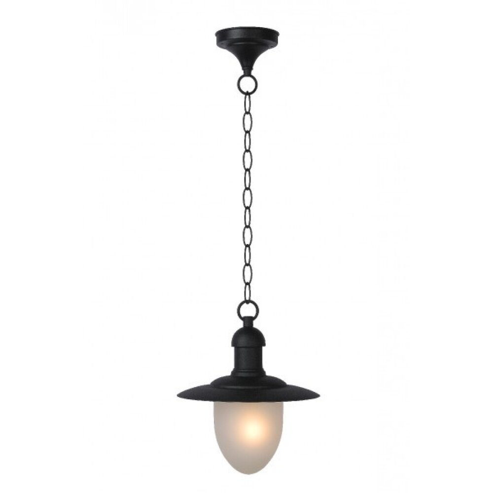 Lucide ARUBA Hängeleuchte Schwarz, 1-flammig main product photo