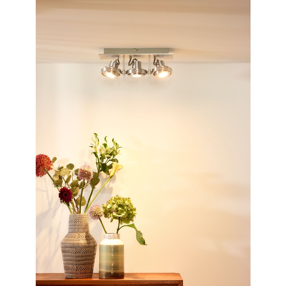 Lucide LANDA Deckenspot LED Chrom, 3-flammig main product photo