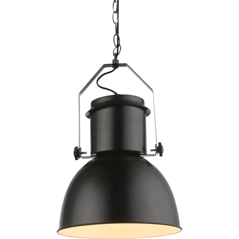 Globo Kutum Hängeleuchte Schwarz, 1-flammig main product photo