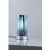 Reality CITY Tischleuchte Blau, Chrom, 1-flammig