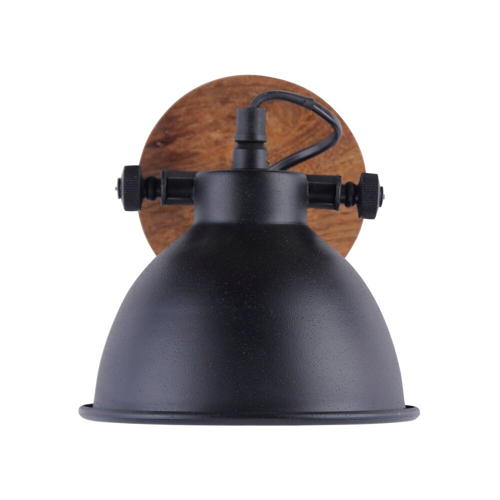 Leuchten Direkt Samia Wandleuchte Schwarz, 1-flammig main product photo