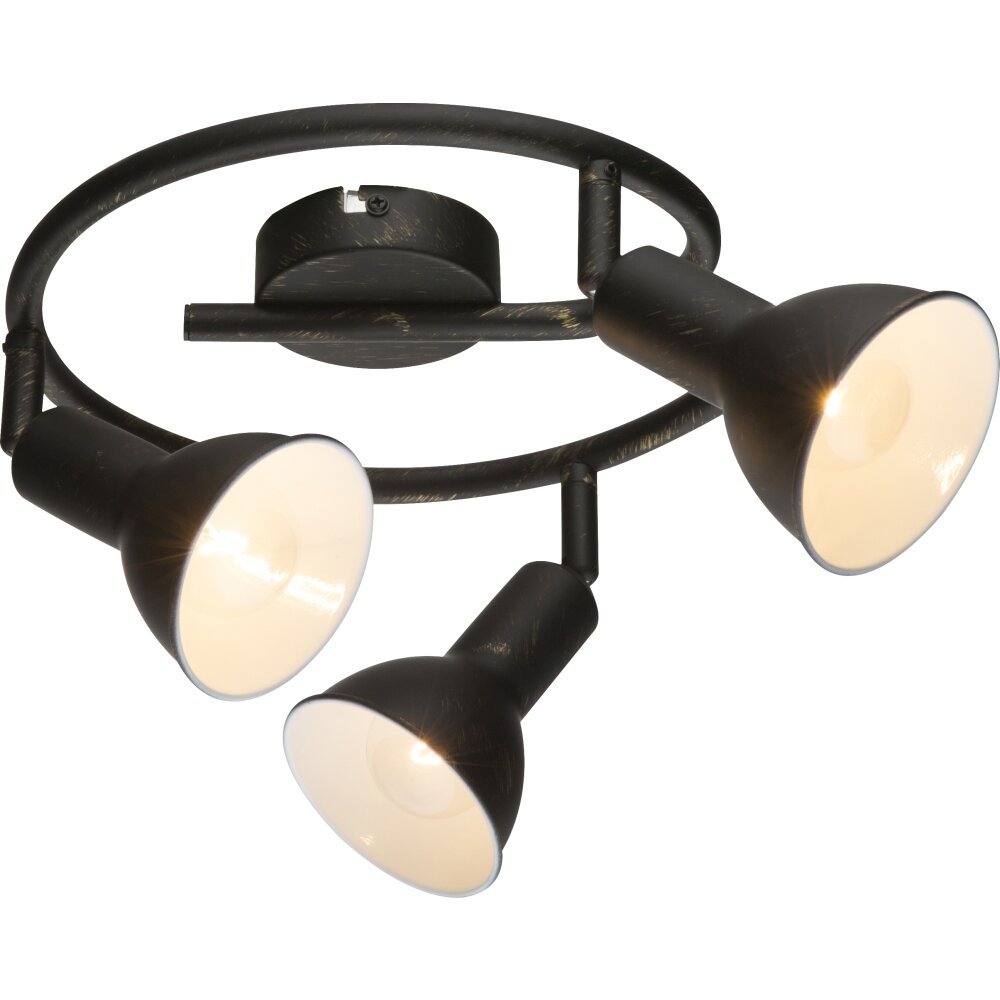 Globo NAMUS Deckenstrahler Schwarz, 3-flammig main product photo