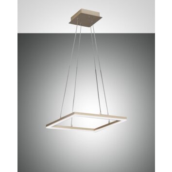 Fabas Luce Bard Pendelleuchte LED Gold, 1-flammig