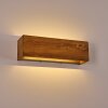 Adak Wandleuchte LED Holz dunkel, 1-flammig