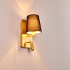 Kublis Wandleuchte Gold, 2-flammig