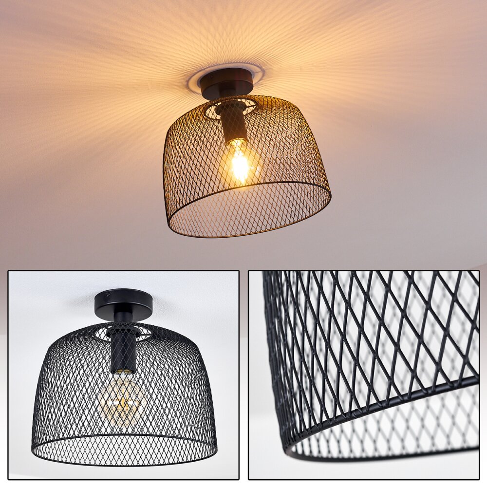 Moholm Deckenleuchte Schwarz, 1-flammig main product photo