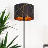 Opatija Stehlampe Schwarz, 1-flammig