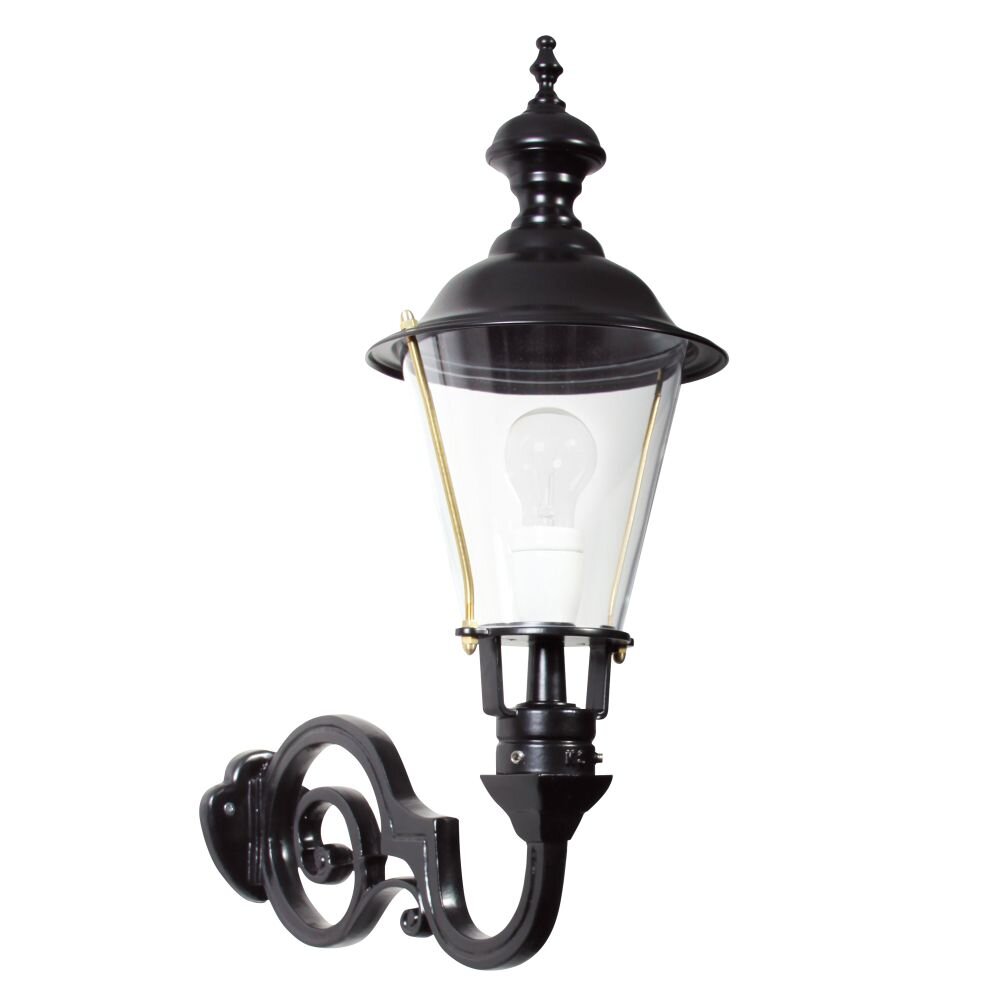 KS Verlichting Amstel Wandleuchte Schwarz, 1-flammig main product photo