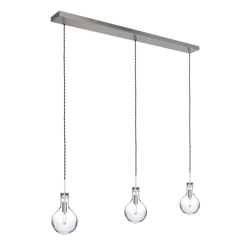 Steinhauer Elegance Hängeleuchte Transparent, Klar, 1-flammig main product photo
