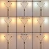 Gulkana Stehleuchte LED Nickel-Matt, 2-flammig