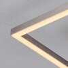 Alsterbro Deckenleuchte LED Nickel-Matt, 1-flammig, Fernbedienung
