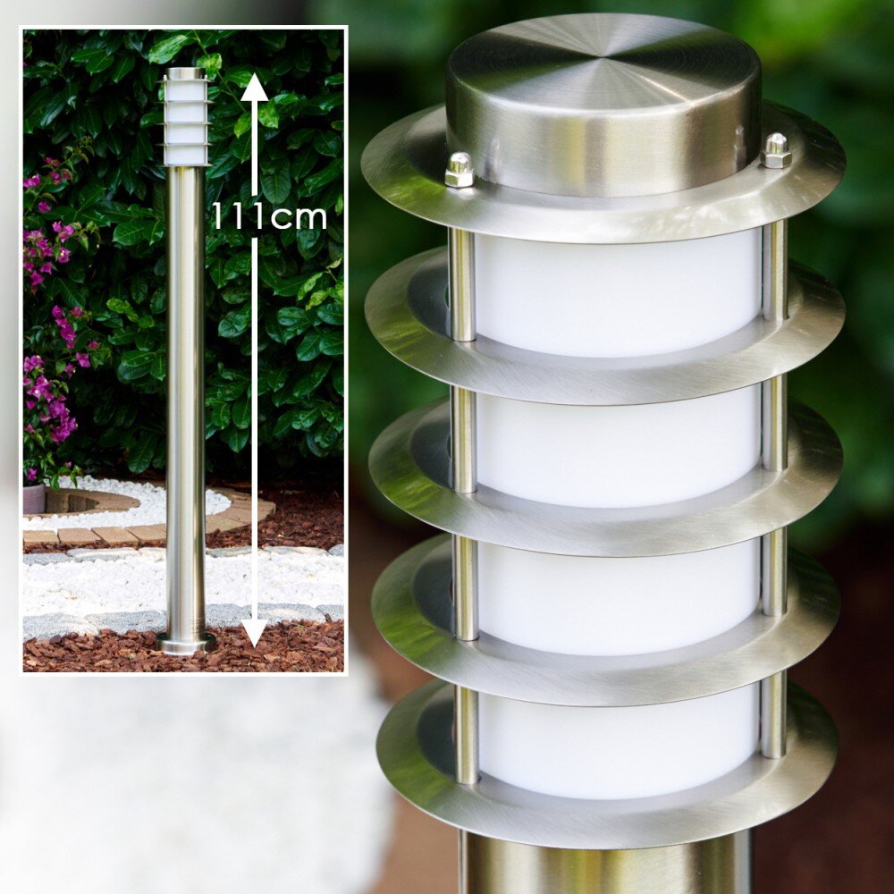 Tunes Wegeleuchte Edelstahl, 1-flammig main product photo