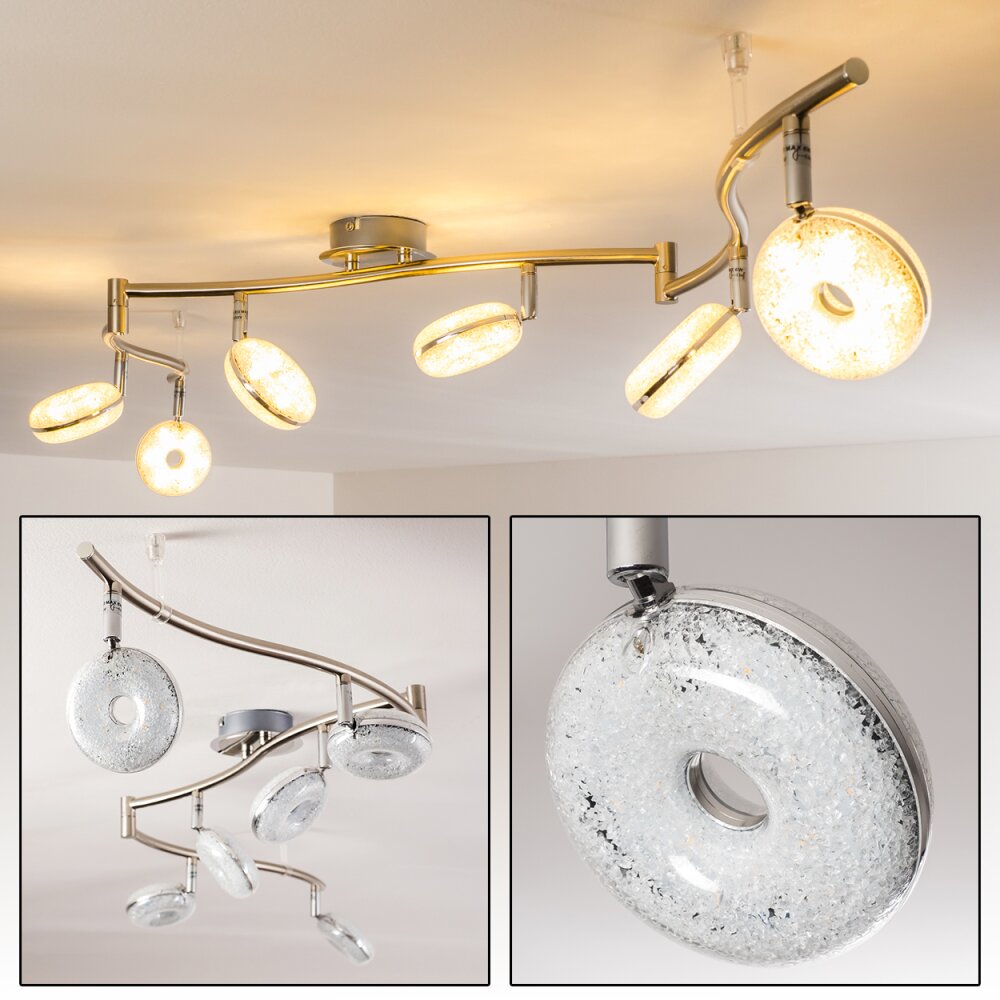Donot Deckenleuchte LED Nickel-Matt, 6-flammig main product photo