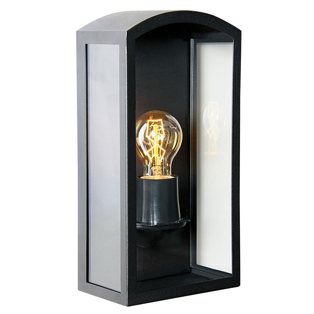 KS Verlichting Como Wandleuchte Schwarz, 1-flammig main product photo
