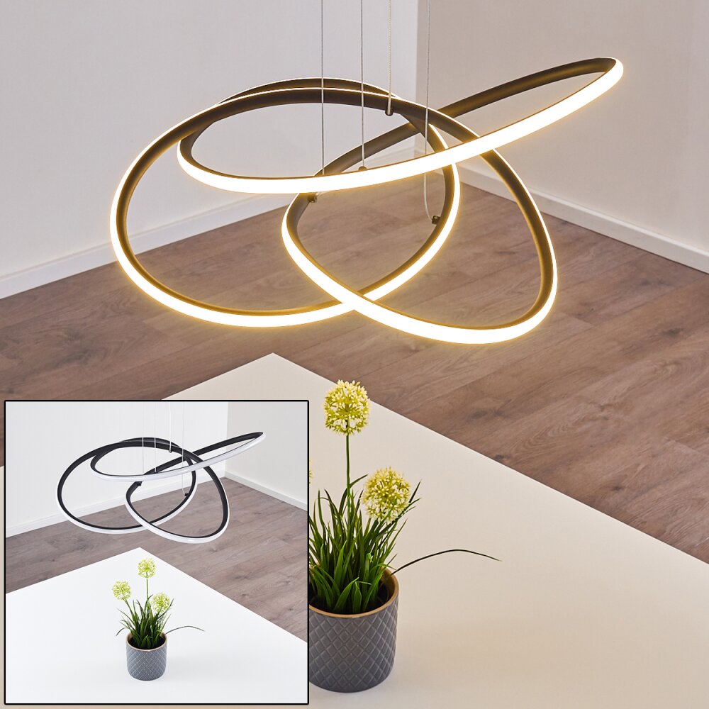 Belgorod Pendelleuchte LED Schwarz, 1-flammig main product photo