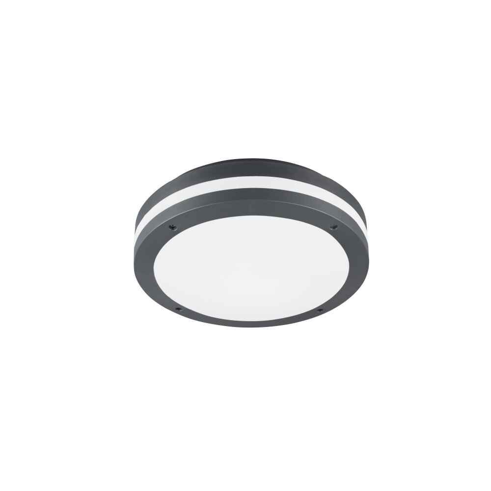 Trio Piave Deckenleuchte LED Anthrazit, 1-flammig, Bewegungsmelder main product photo